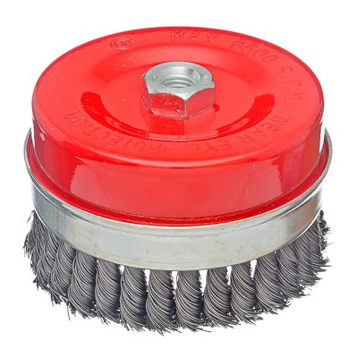 Щетка металл. для УШМ HEAVY DUTY 125мм/М14 (чашка)